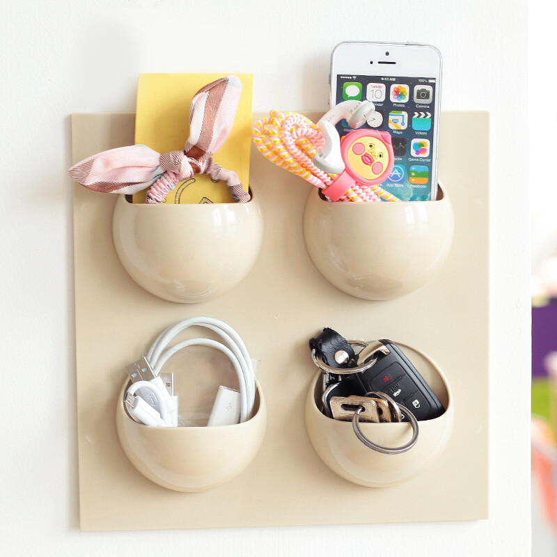 浴室收納好幫手 淺藍色可掛式儲物架套裝評測